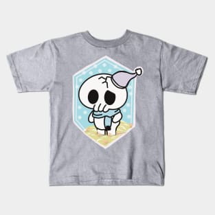 Snowy Day Skulls Kids T-Shirt